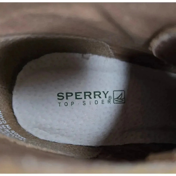 Sperry Women's Harlow Cognac Ankle Boot Nubuck Leather Size 6.5 B - Picture 4 of 9